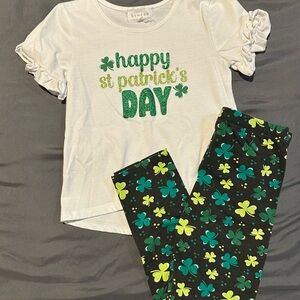btween Girls’ St. Patrick’s Day Set